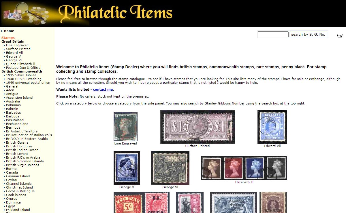 Stamp Dealer, Stamp collecting, British Stamps, Commonwealth Stamps