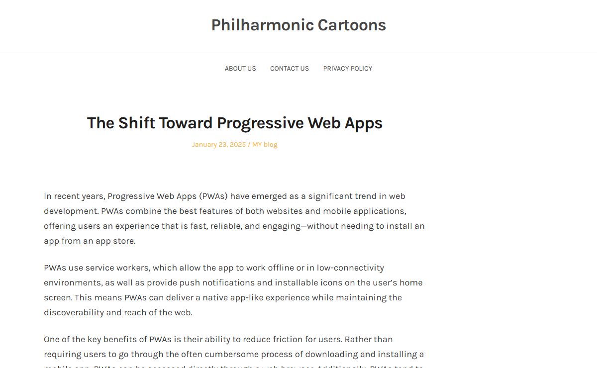Philharmonic Cartoons