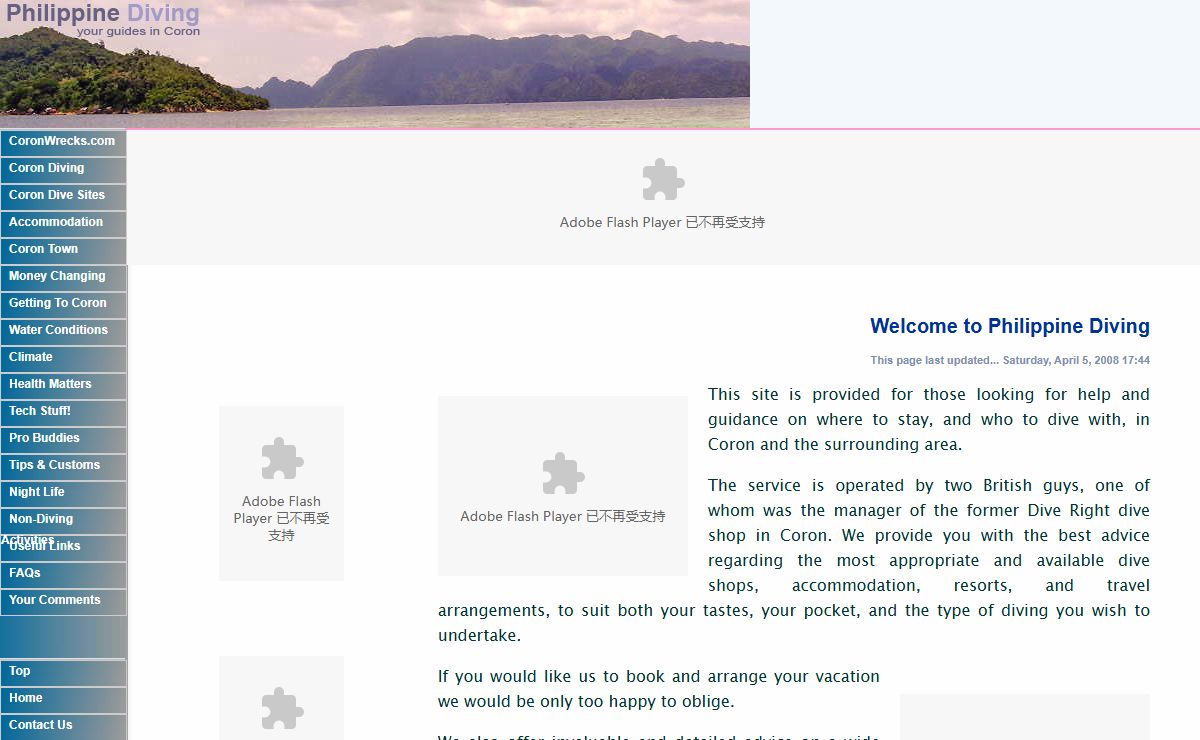 Philippine Diving; your guide to diving, accommodation and travel in Coron and Busuanga