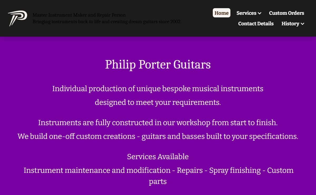 Philip Porter Guitars