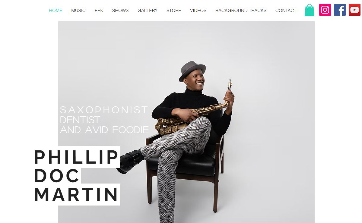 Phillip "Doc" Martin | Saxophonist