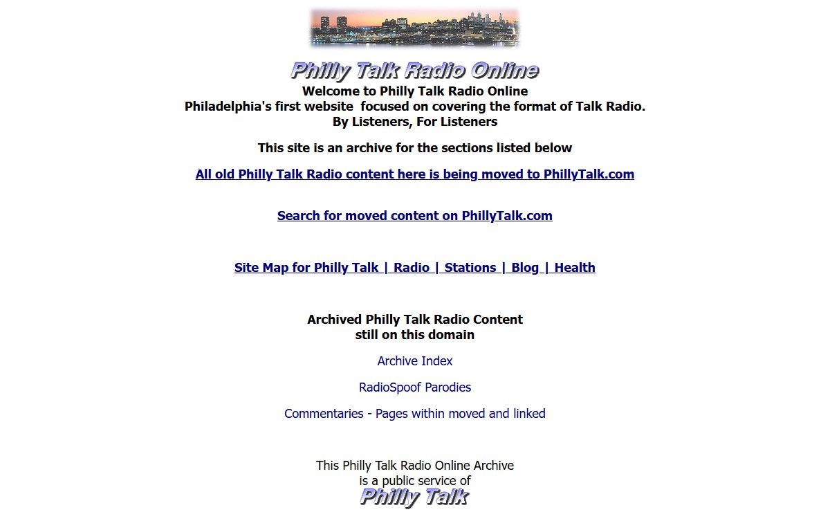 Philly Talk Radio Online - Philadelphia's Home Page for Talk Radio