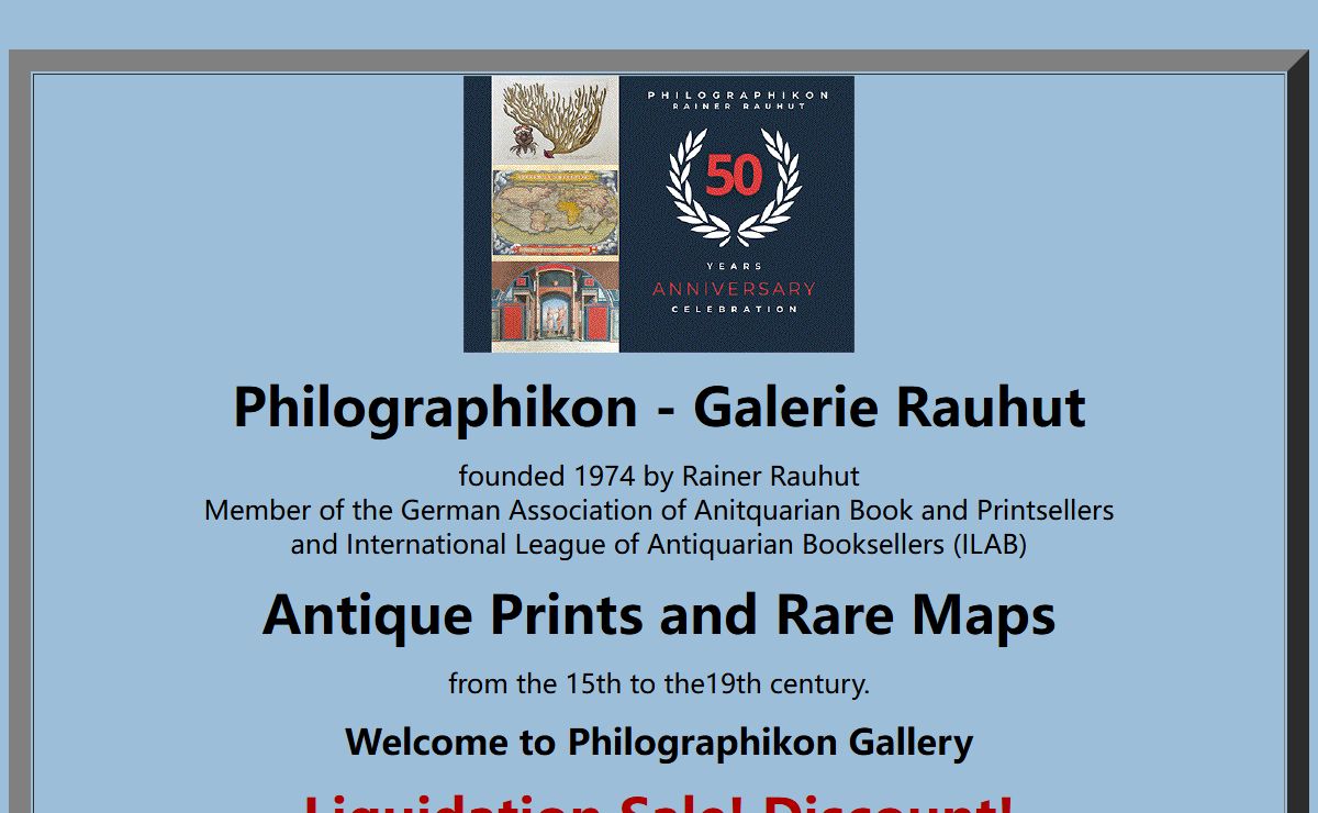 Rare Antique Prints and Maps