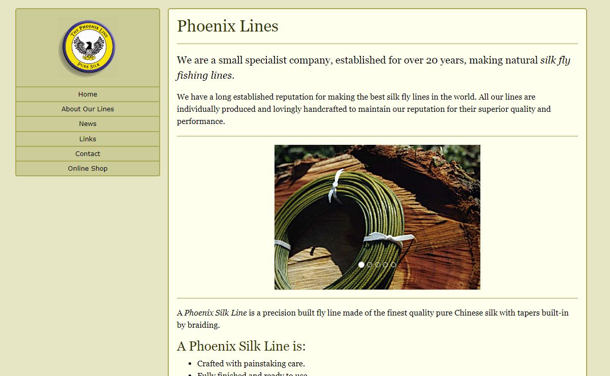 Phoenix Silk Fly Lines