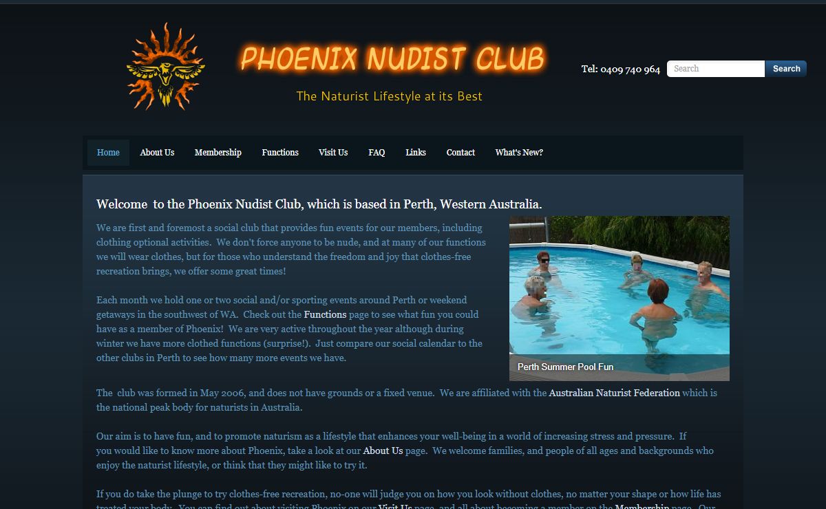 Phoenix Nudist Club - Phoenix Nudist Club - Home