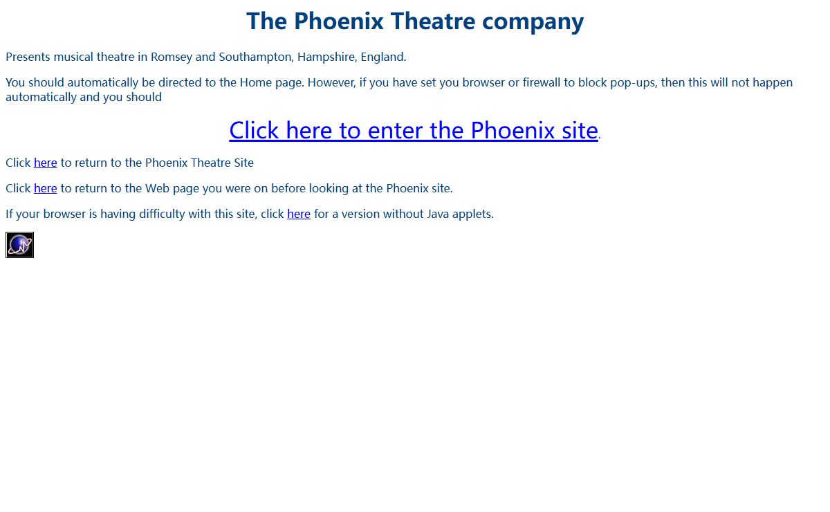 The Phoenix Theatre Company