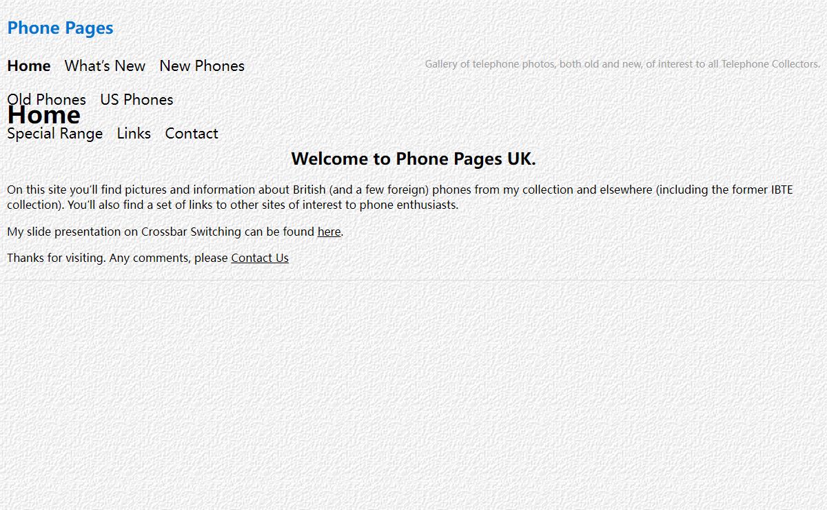 Phone Pages