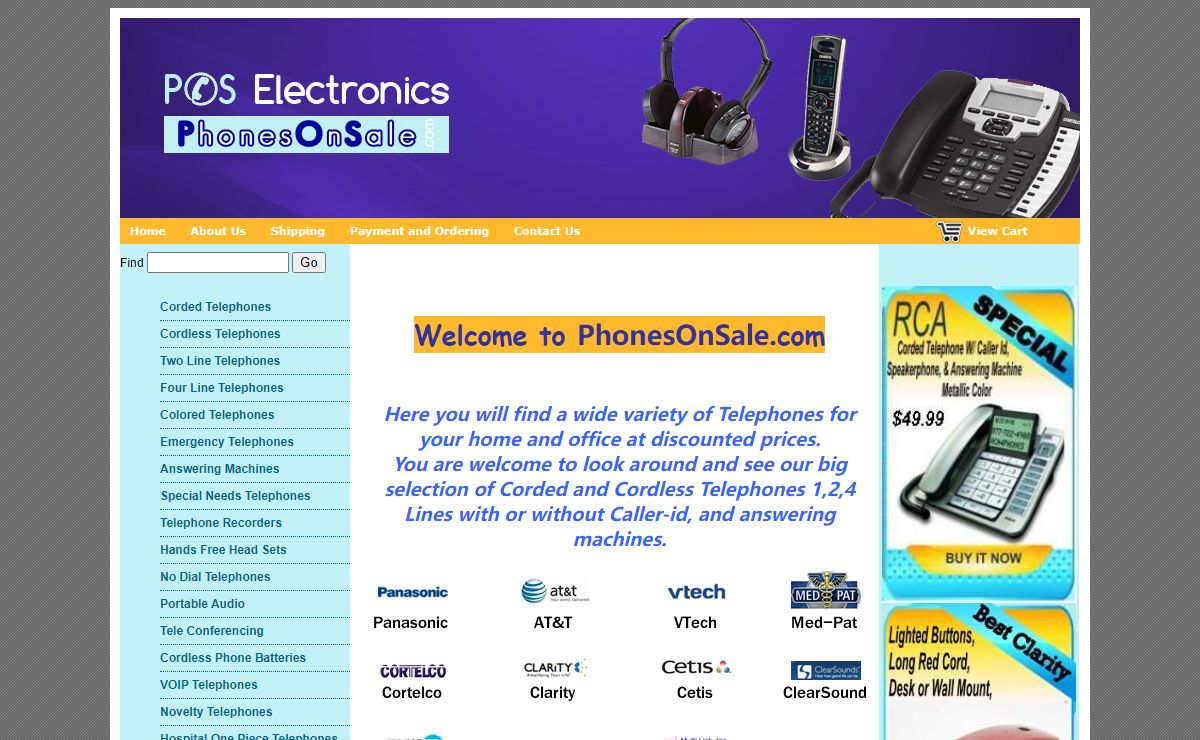 Phones On Sale Featuring Corded And Cordless Telephones