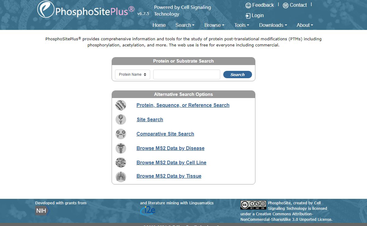 PhosphoSitePlus