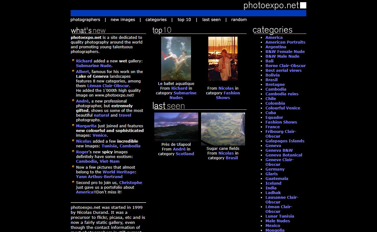 photoexpo.net - The photovirtual gallery - Home