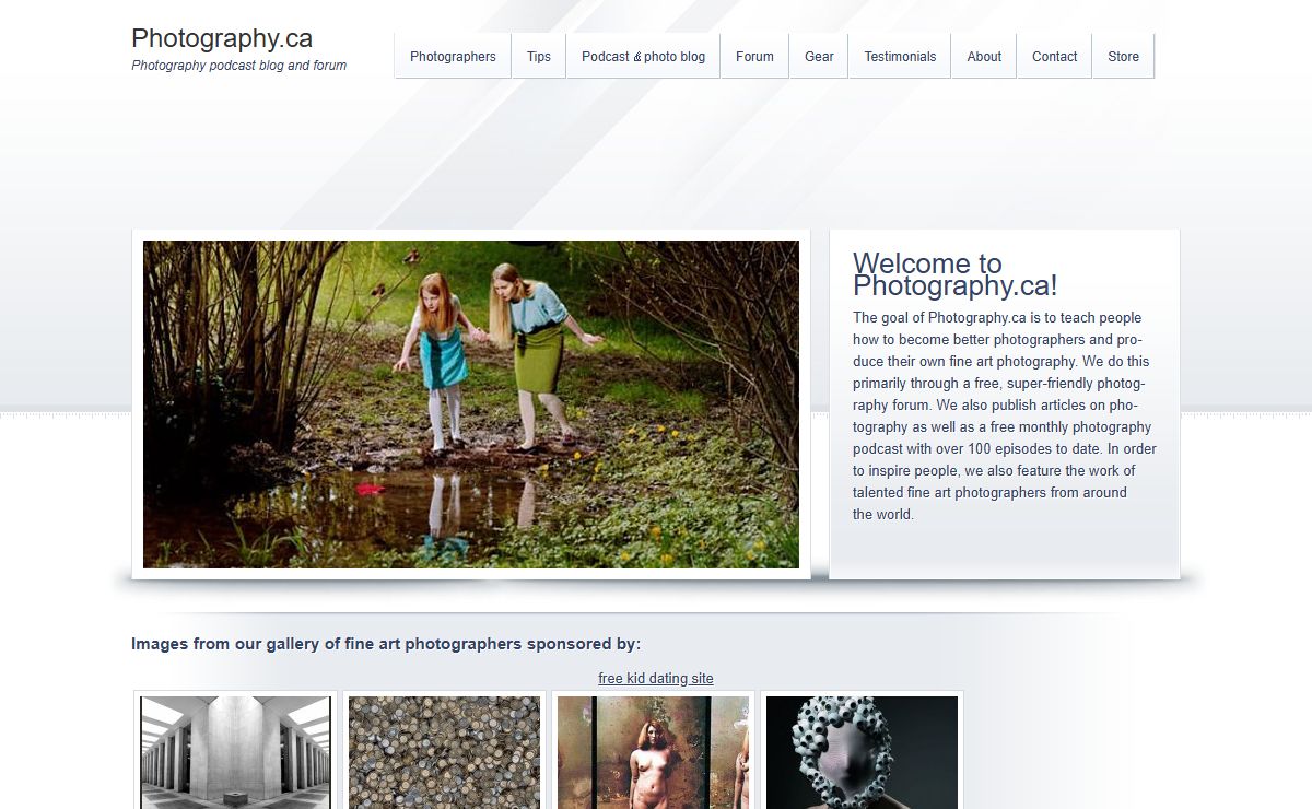 Photography podcast - blog - forum - photography.ca