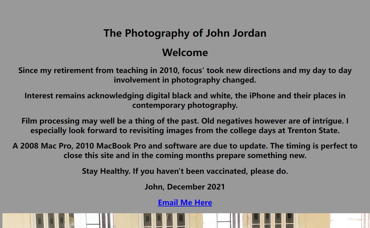 The Photography of John Jordan