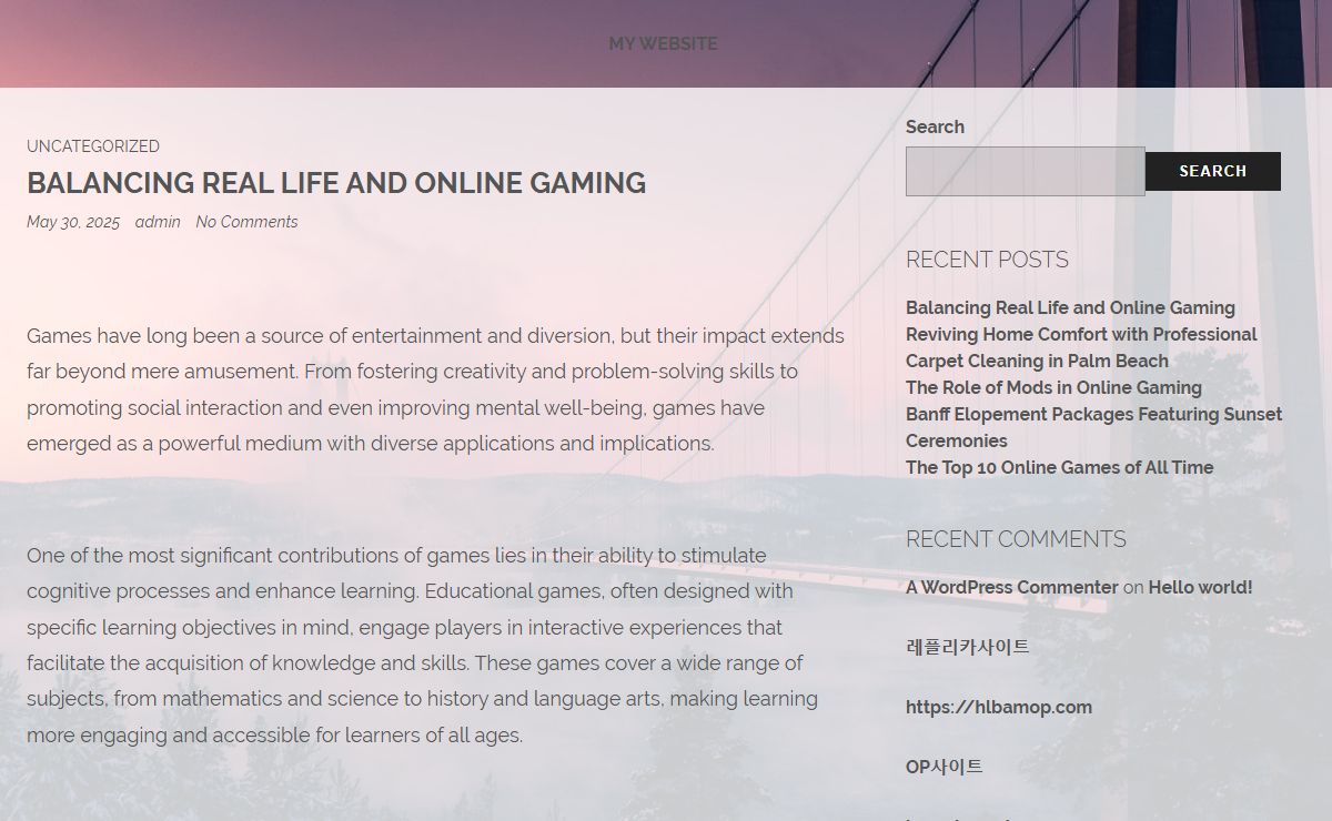 My Website