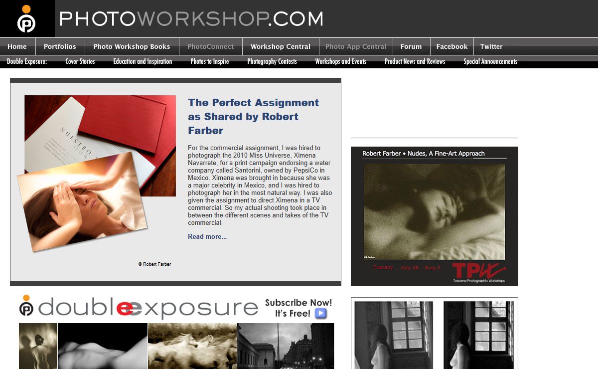 Welcome to PHOTOWORKSHOP.COM