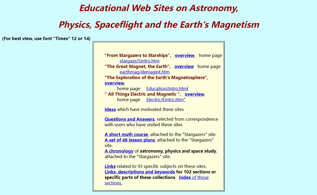 Educational Web Sites