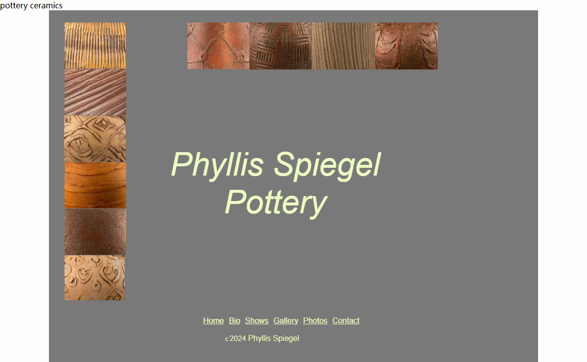 Phyllis Spiegel Pottery
