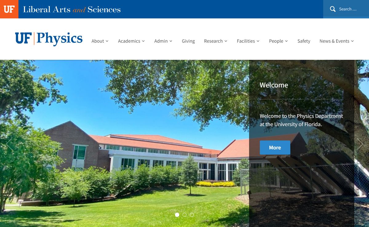 Department of Physics - University of Florida