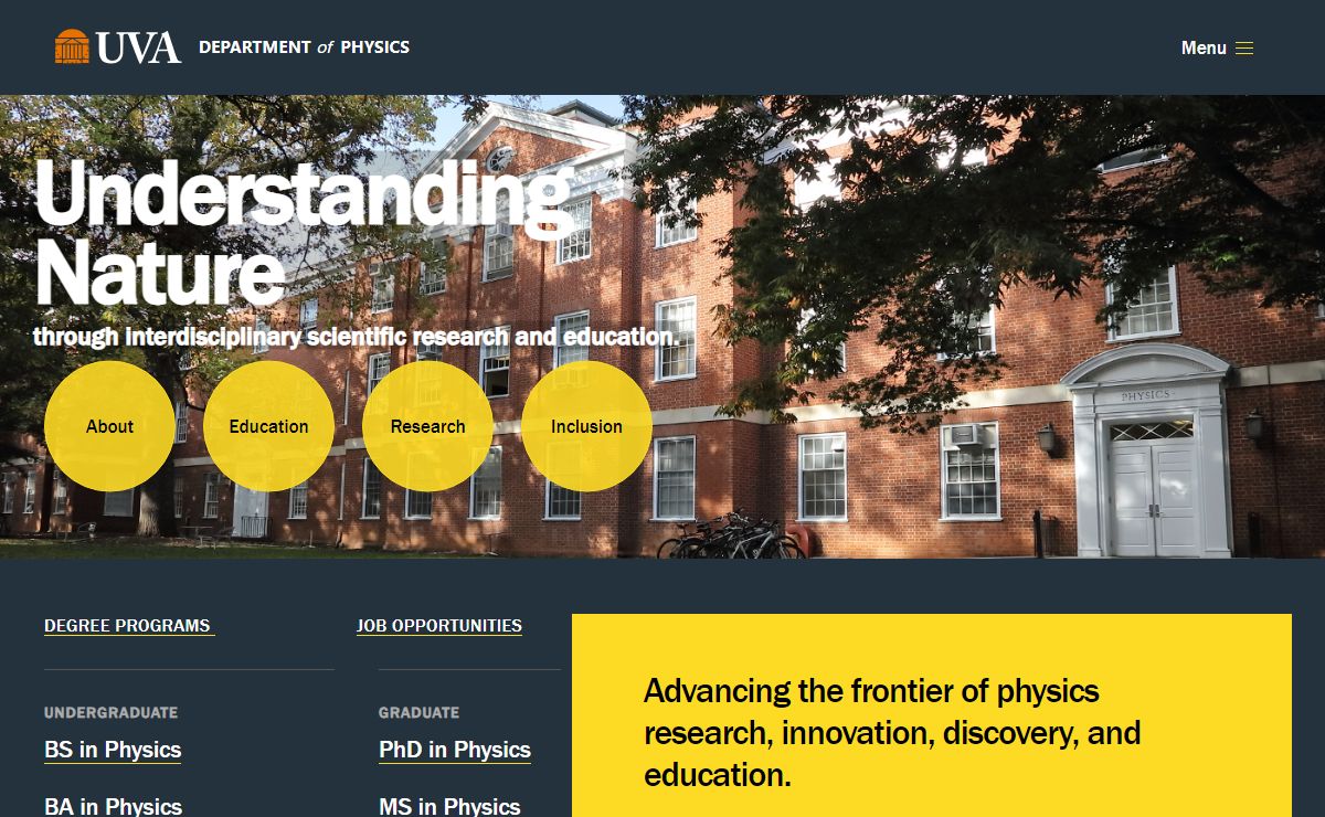 Home - UVa Physics