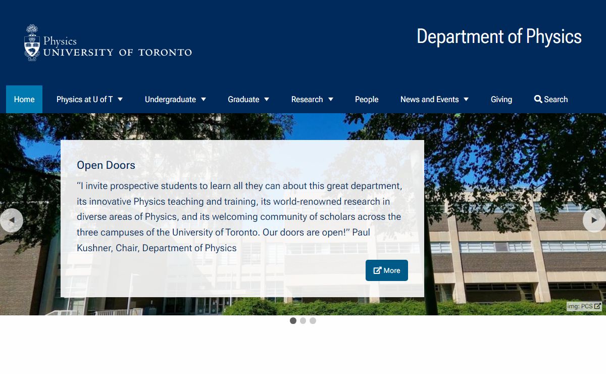 Department of Physics