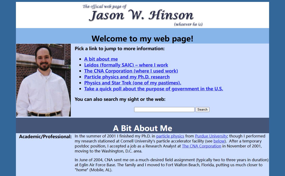 Jason's Home Page