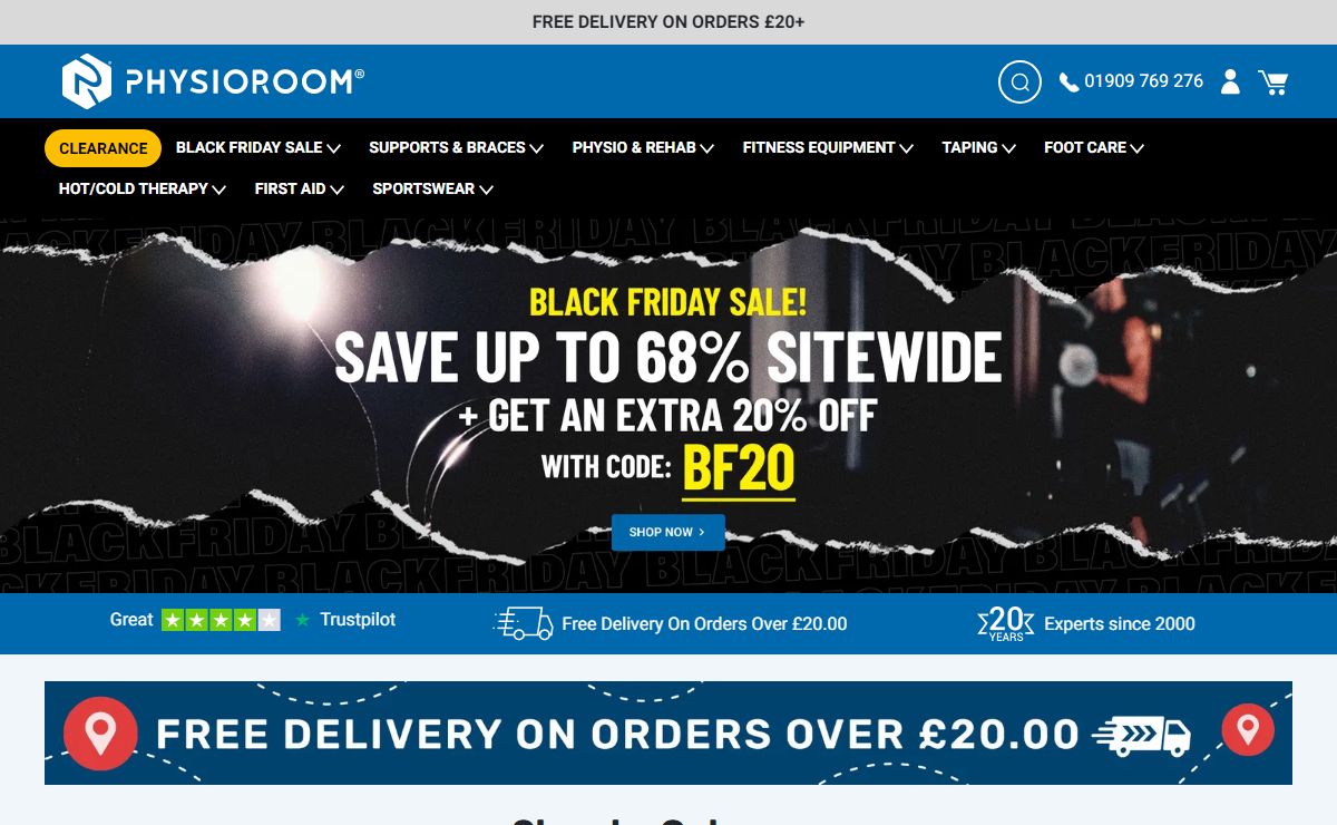 PhysioRoom.com - Sports Injury Shop and Physio Room