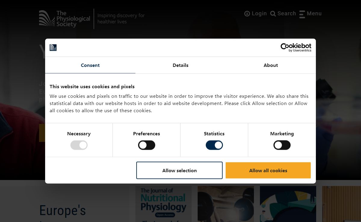 Homepage - The Physiological Society