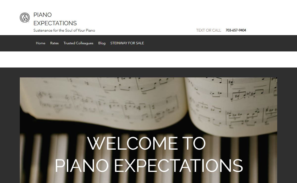 Registered Piano Technician - Northern VA - Piano Expectations