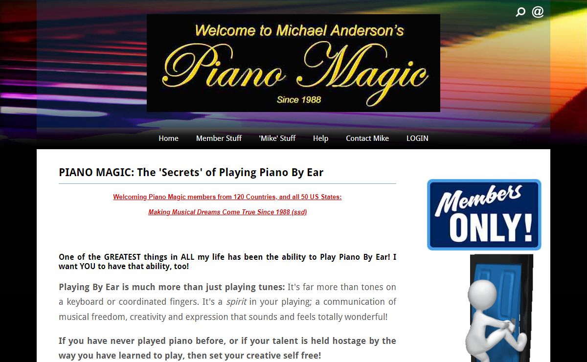 Play Piano By Ear - PIANO MAGIC Online Piano Lessons By Ear