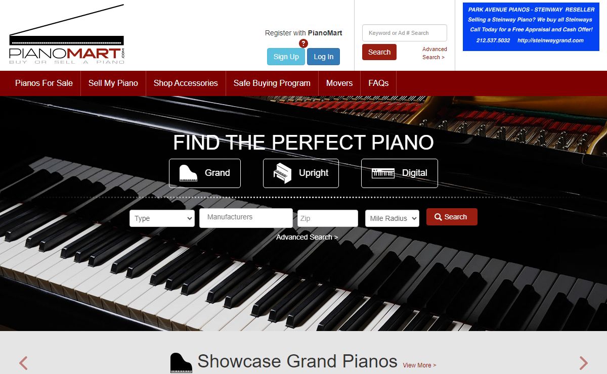 Sell a Piano | Buying & Selling Pianos Online Since 1997 | PianoMart