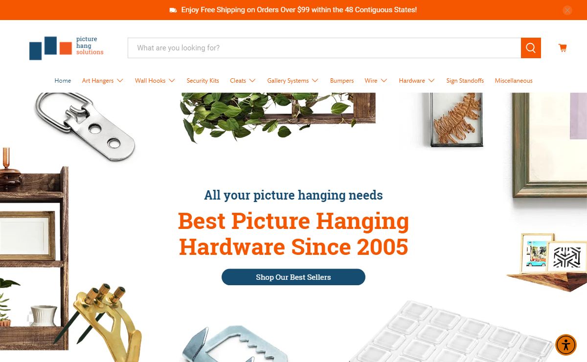 Best Picture Hanging Hardware Since 2005 - In Stock & Ready To Ship!