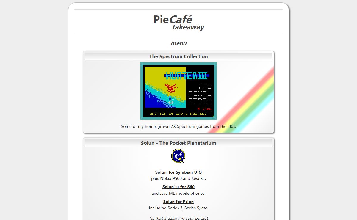 PieCafé takeaway - PieCafé