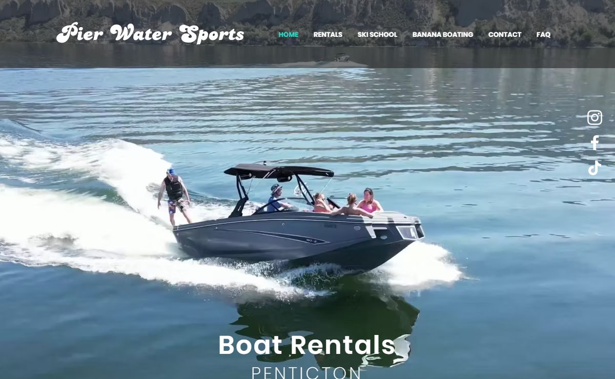 Pier Water Sports: Penticton Boat Rental Services