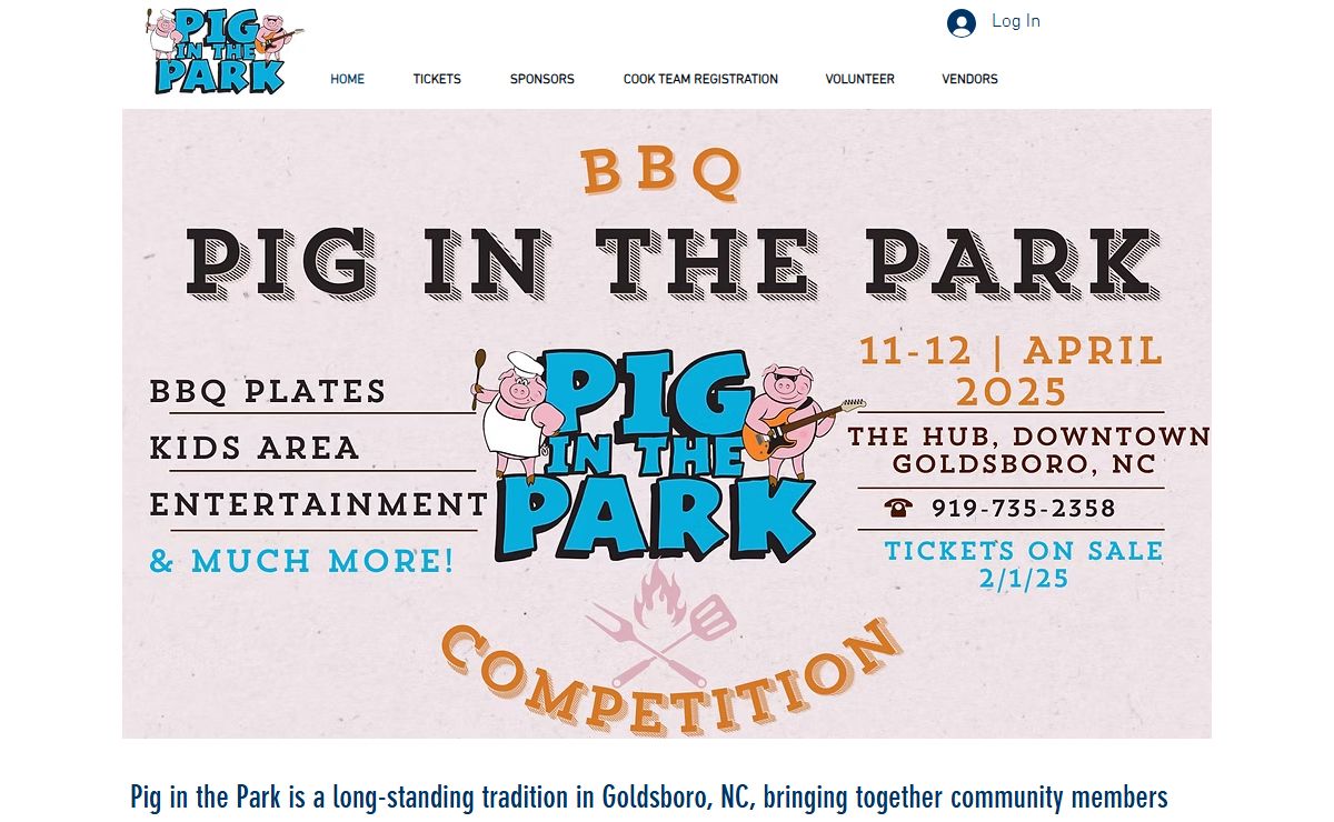HOME | Pig in the Park