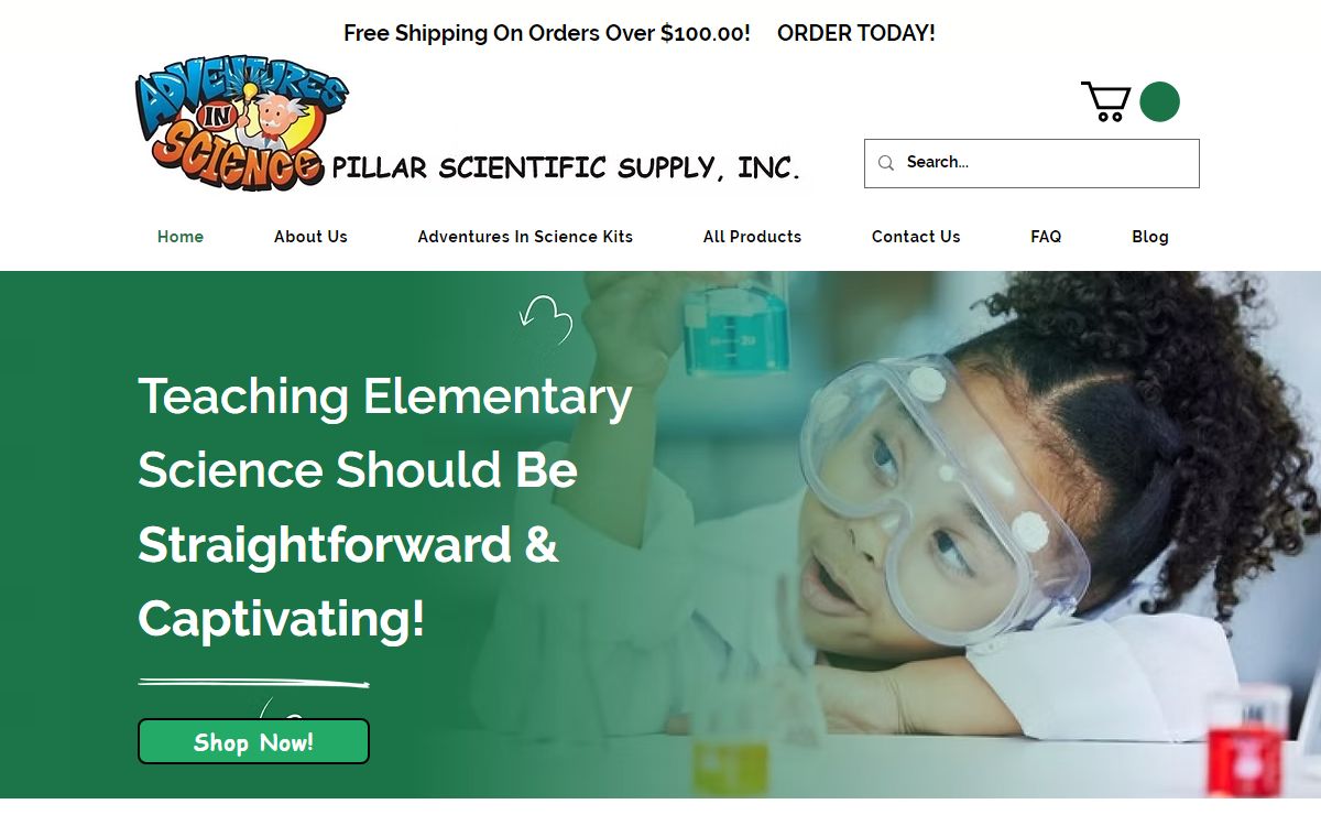 Pillar Scientific: Welcome | Elementary Science Supplies