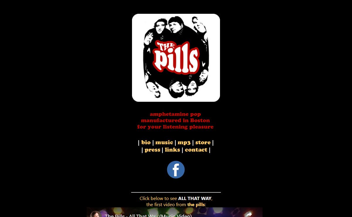 The Pills - amphetamine pop - power pop - Boston rock