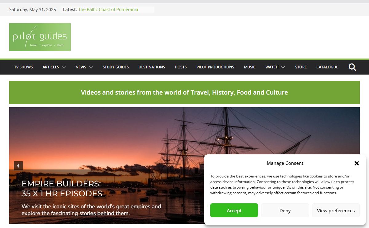 PILOT GUIDES – TRAVEL – EXPLORE – LEARN