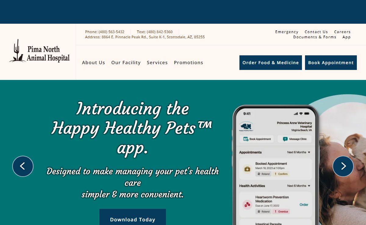 Veterinary Care in Scottsdale, AZ | Pima North Animal Hospital