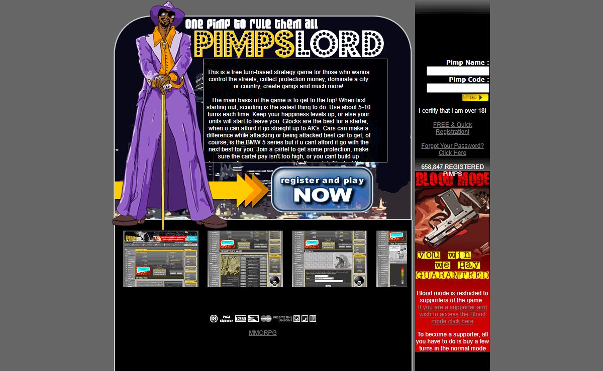 Games Online Game Pimp Game Multiplayer Game Pimpslord.com