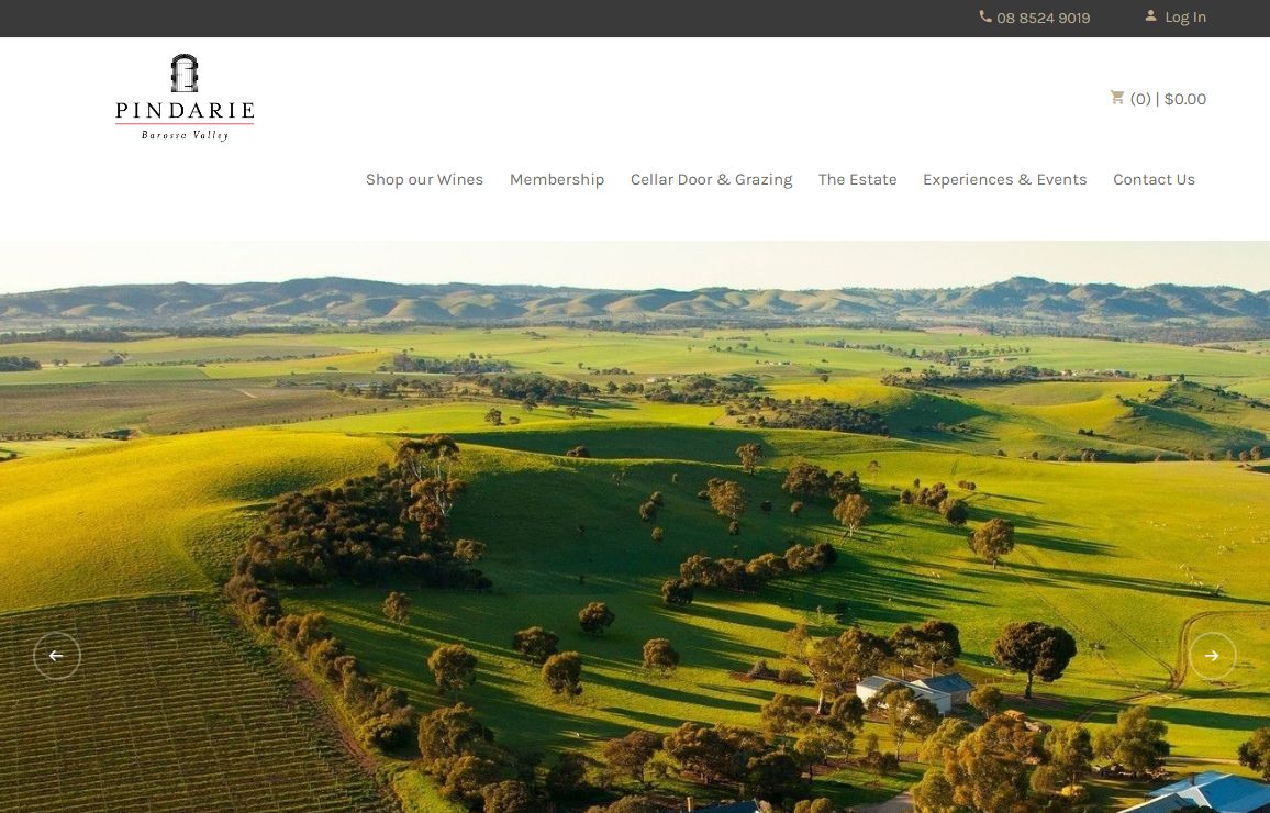 Pindarie Wines - Homepage