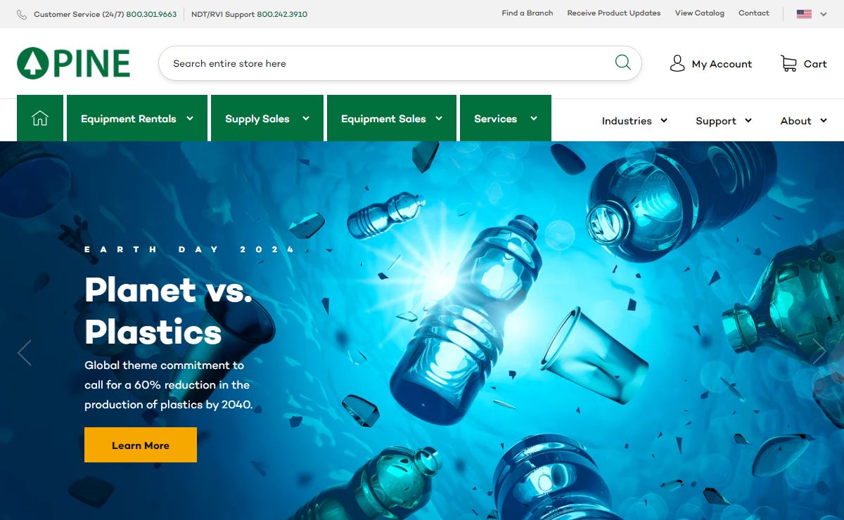 Pine Environmental | Environmental Equipment Rentals and Sales