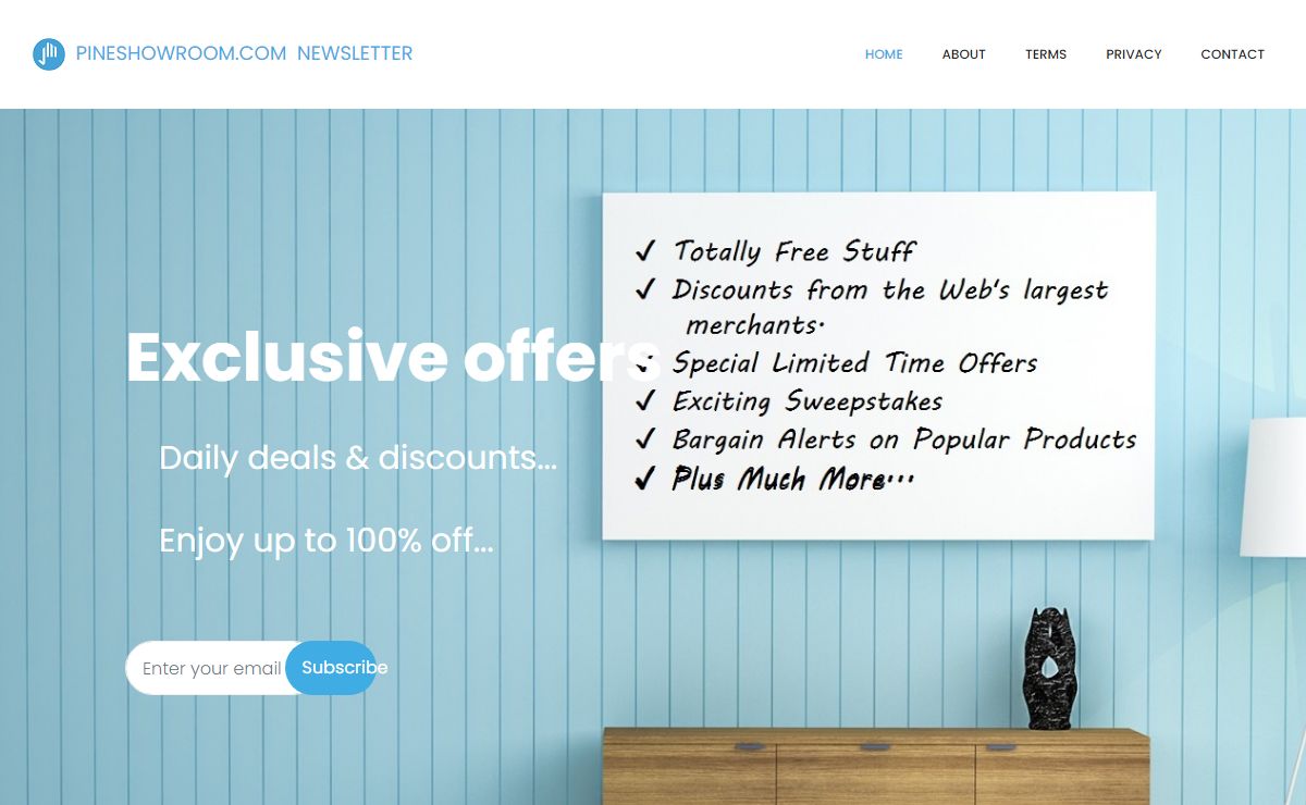 Newsletter - Daily deals and offers