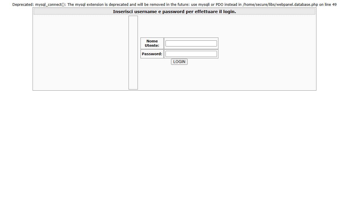 Pagina Generica EPP Client