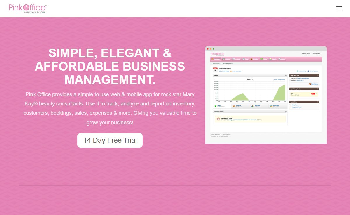 Pink Office - Inventory and business management for consultants and directors