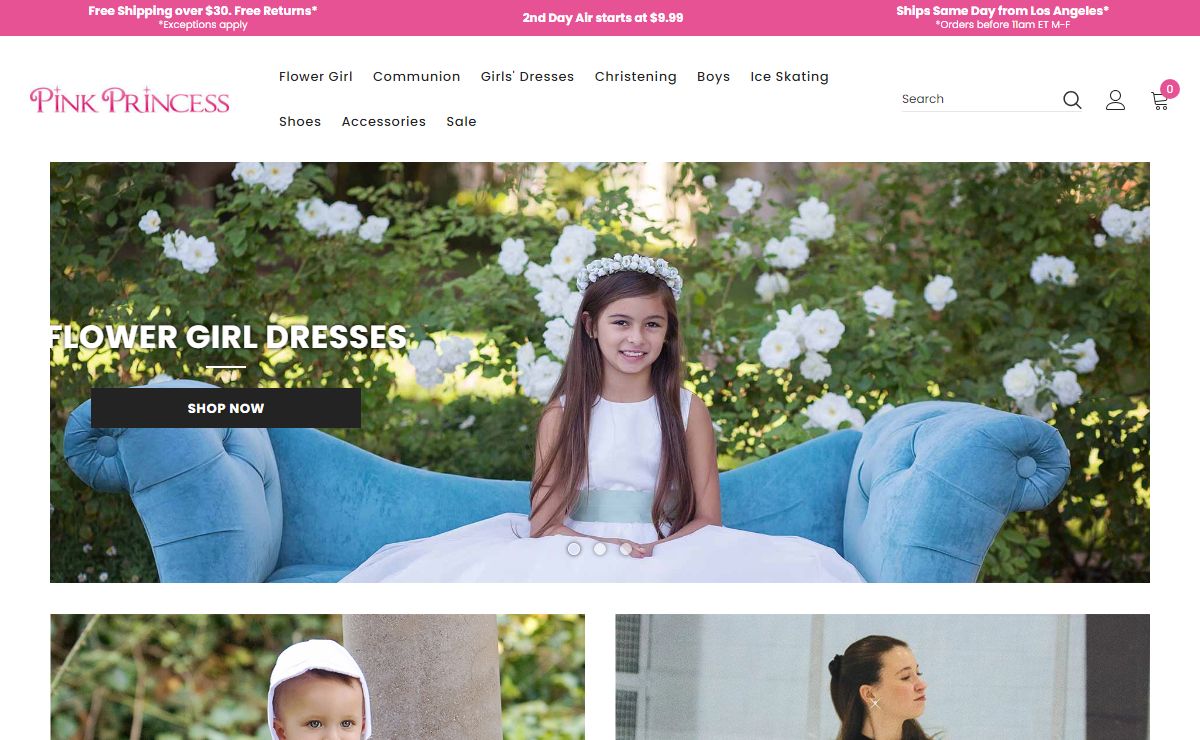 Infant and Toddler Clothing & Dresses - PinkPrincess.com