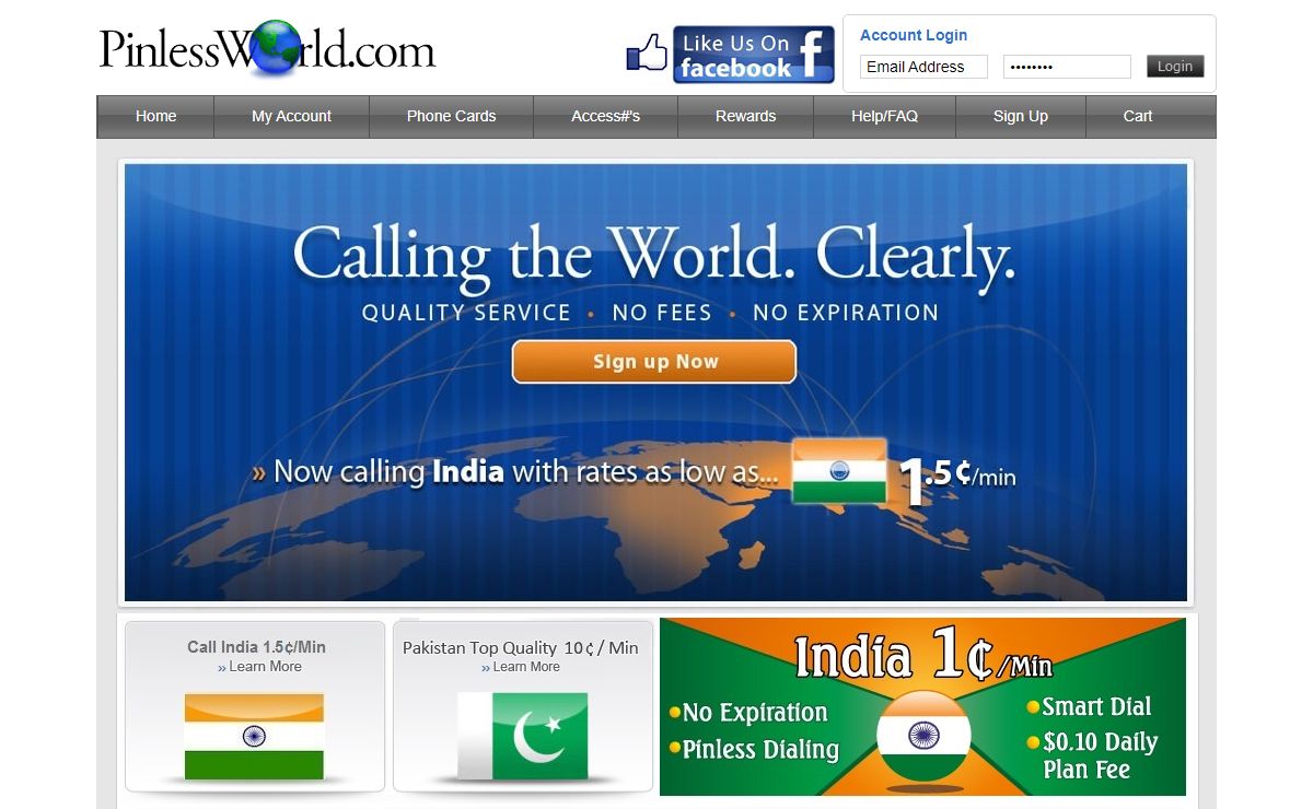 PinlessWorld.com | Instant Prepaid Phone Cards, Calling Cards and Wireless Cards