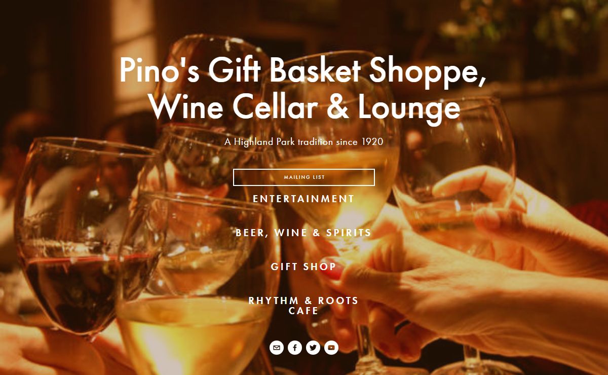 Pino's Gift Basket Shoppe, Wine Cellar & Lounge
