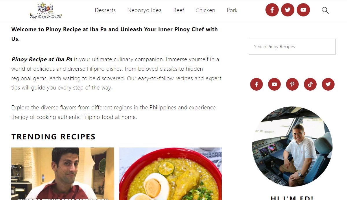 Filipino Recipes by Pinoy Recipe at Iba Pa
