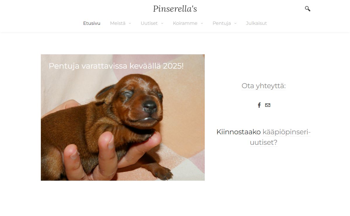 Pinserella's - Kääpiöpinseri-kennel Pinserella's