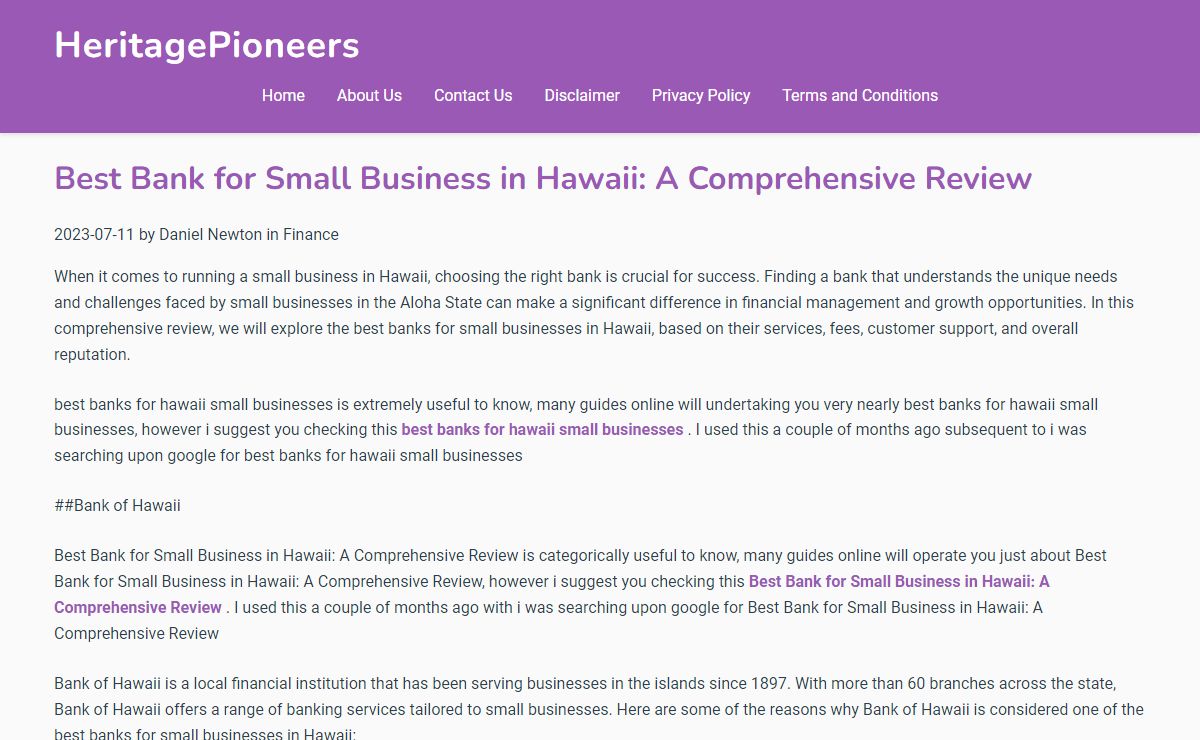 Heritagepioneers
