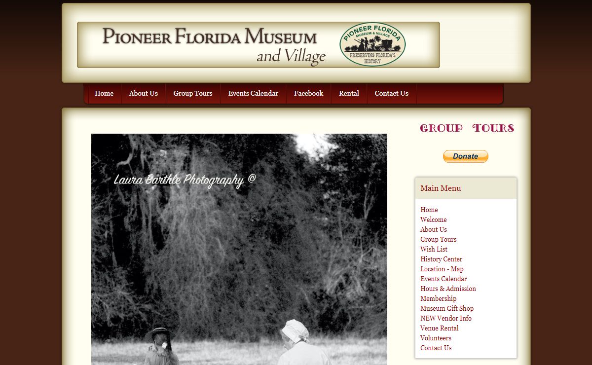 Pioneer Florida Museum, Dade City, Florida